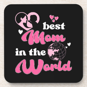 Posavasos La Mejor Mamá Del Mundo Día de la Madre