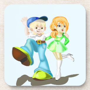 Posavasos La mejor montaña rusa de amigos - Su color - Texto