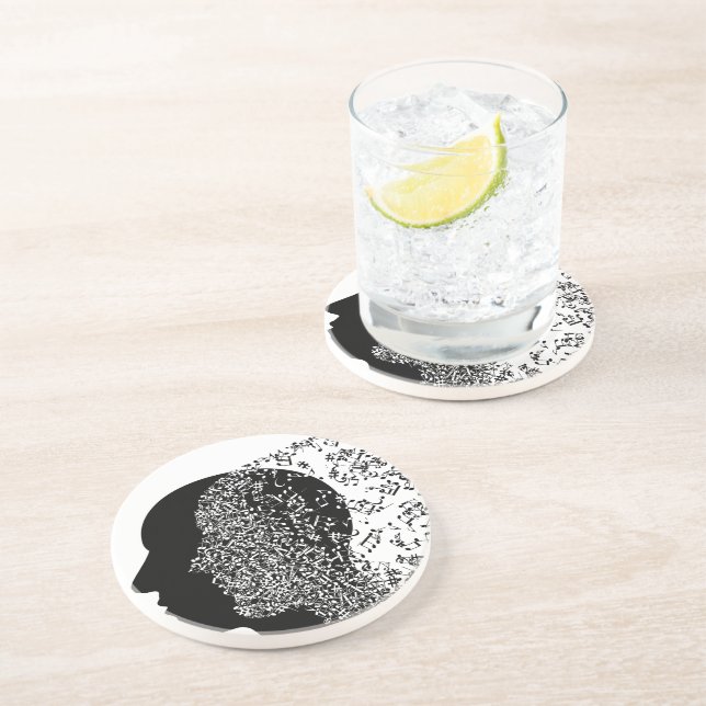 Posavasos La mente de la música (Lado)