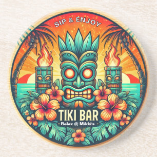 Posavasos La montaña arenisca del bar Tiki