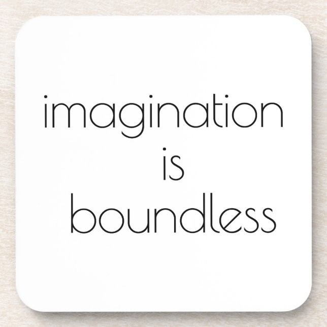 Posavasos La montaña de plástico dura de la imaginación (Frente)