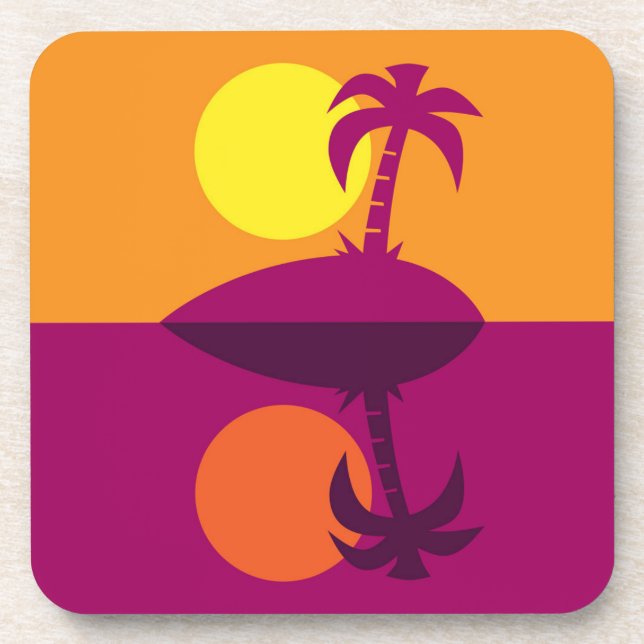 Posavasos La montaña rusa (Frente)