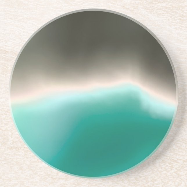 Posavasos La montaña rusa de arena de la costa (Frente)