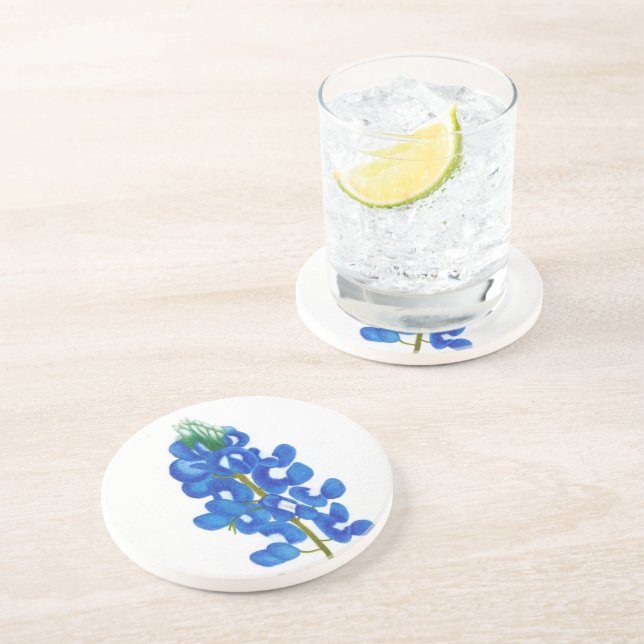 Posavasos La montaña rusa de arena de Lone Star Bluebonnet (Lado)