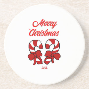 Posavasos La montaña rusa de arenisca de los navidades Candy