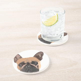 Posavasos La montaña rusa de arenisca del Bulldog francés
