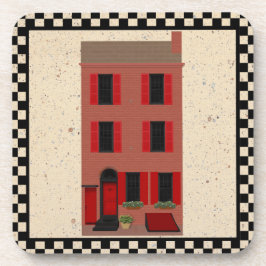 Posavasos La montaña rusa de corcho Brownstone