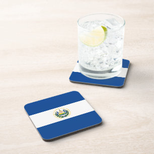 Posavasos La montaña rusa de la bandera de El Salvador