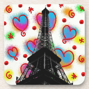 Posavasos La montaña rusa de la Torre Eiffel