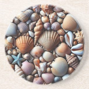 Posavasos La montaña rusa de las conchas marinas