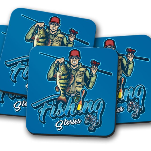 Posavasos La montaña rusa de las historias de pesca de bajo  (Subido por el creador)