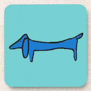 Posavasos La montaña rusa de perros de Dachshund