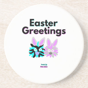 Posavasos La montaña rusa de Sandstone de Bunny Fuzzies