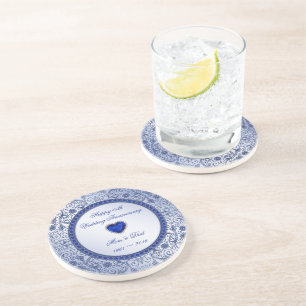 Posavasos La montaña rusa del 45 aniversario de Sapphire Bod