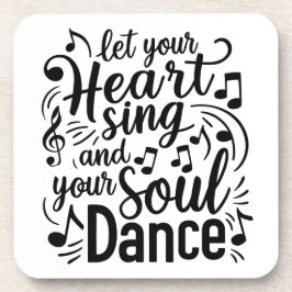 Posavasos La montaña rusa del canto del corazón