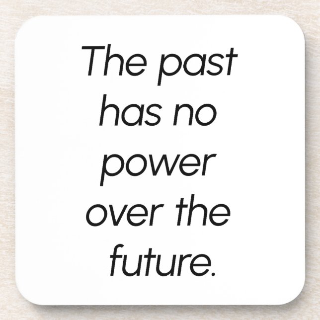 Posavasos La montaña rusa del plástico duro del pasado (Frente)