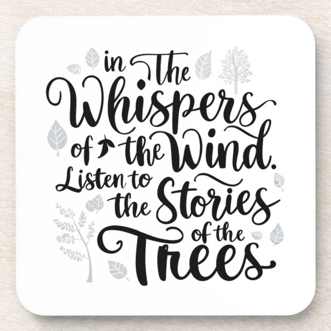 Posavasos La montaña rusa del viento Whispers (Frente)