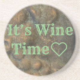 Posavasos La montaña rusa "Es el momento del vino"