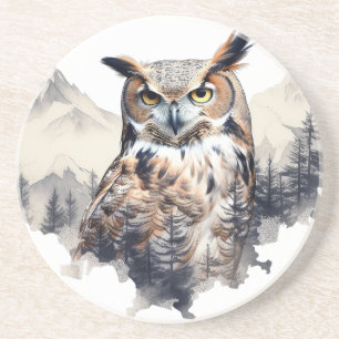 Posavasos La montaña rusa Owl Sandstone