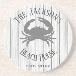Posavasos La montaña rusa personalizada de Beach House