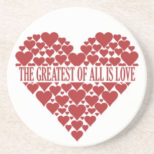 Posavasos La montaña rusa personalizado del Corazón de los C