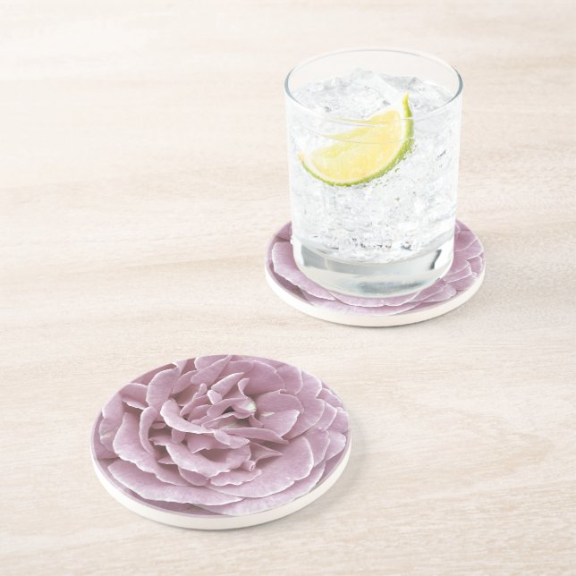 Posavasos La montaña rusa rosa de arena rosa (Lado)
