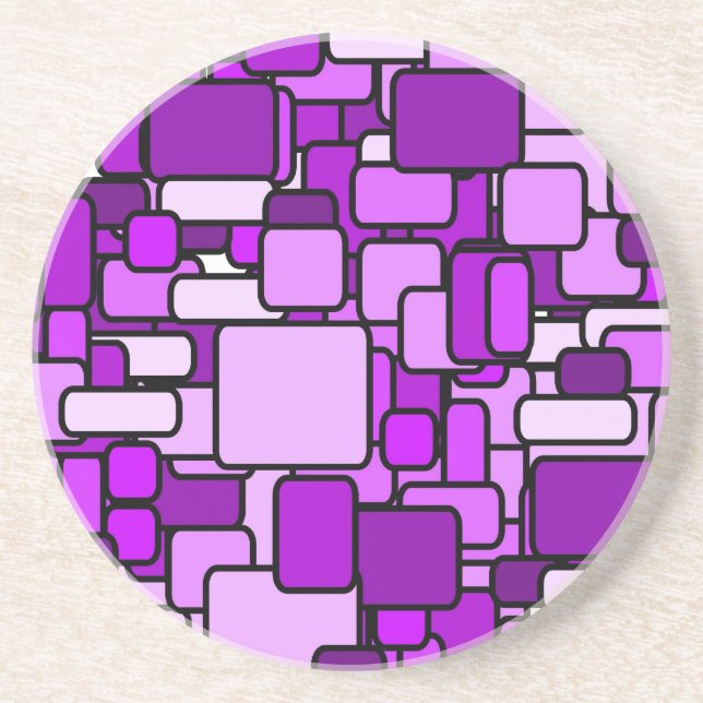 Posavasos La montaña rusa rosa del caos (Frente)