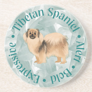 Posavasos La montaña rusa tibetana "negrita" (verde azulada)