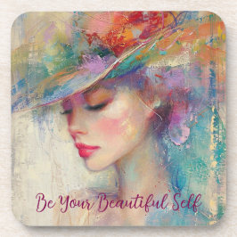 Posavasos La mujer ventilado es tu bello yo