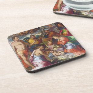 Posavasos La natividad, 1534 (aceite en el panel)