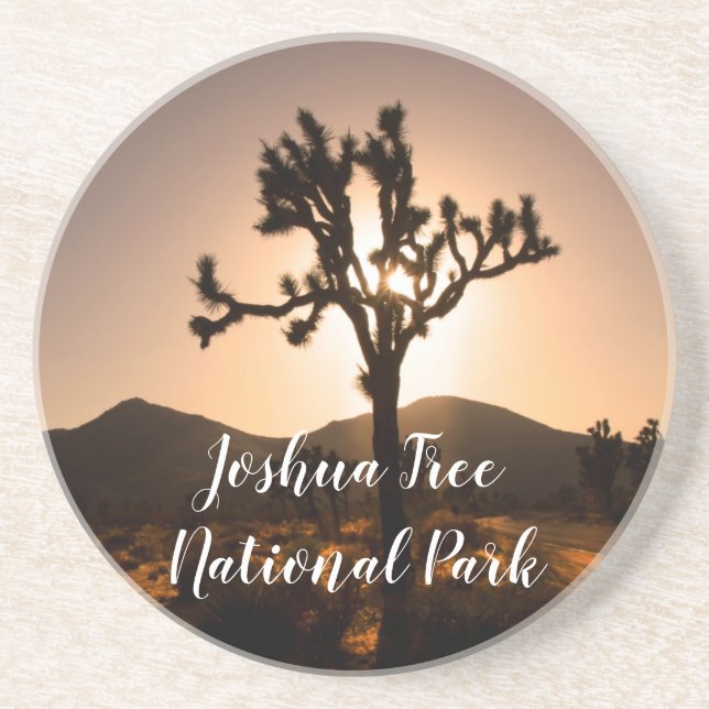 Posavasos La noche empieza en el árbol Joshua  (Frente)