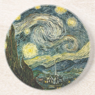 Posavasos La noche estrellada de Vincent van Gogh (1889)