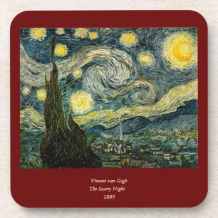 Posavasos La noche estrellada de Vincent van Gogh (1889)