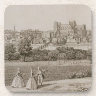 Posavasos La perspectiva suroriental de Rippon, 1731-48