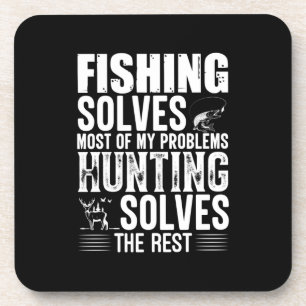 Posavasos La Pesca Pescadora Resuelve La Mayoría De Mis Prob