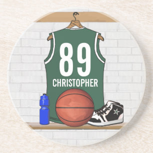 Posavasos La piedra arenisca del baloncesto bebe los