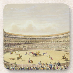 Posavasos La plaza de Toros de Madrid, 1865 (litho del