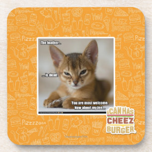 Posavasos La pluma es muerta