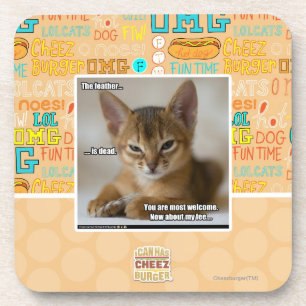 Posavasos La pluma es muerta