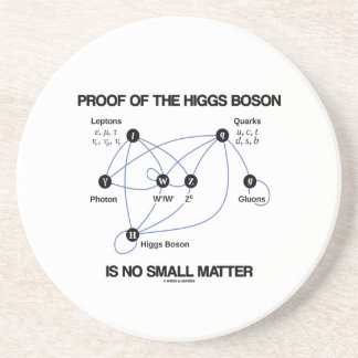 Posavasos La prueba del bosón de Higgs no es ninguna pequeña