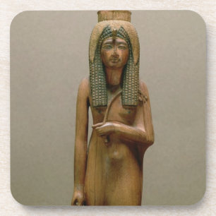 Posavasos La reina divina Ahmose Nefertari (madera pintada)
