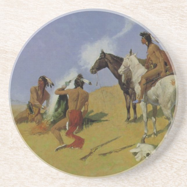 Posavasos La señal de humo (Frente)