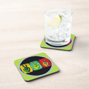 Posavasos La serpiente de Bebidas de Paz