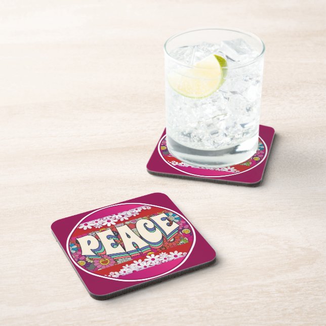 Posavasos La serpiente de Bebidas de Paz (Lado Derecho)