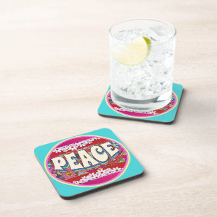 Posavasos La serpiente de Bebidas de Paz
