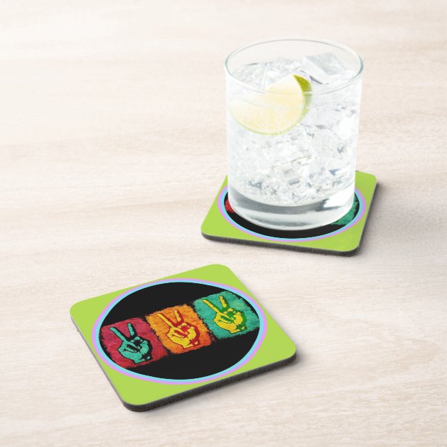 Posavasos La serpiente de Bebidas de Paz (Lado Derecho)