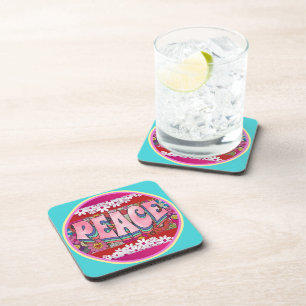 Posavasos La serpiente de Bebidas de Paz