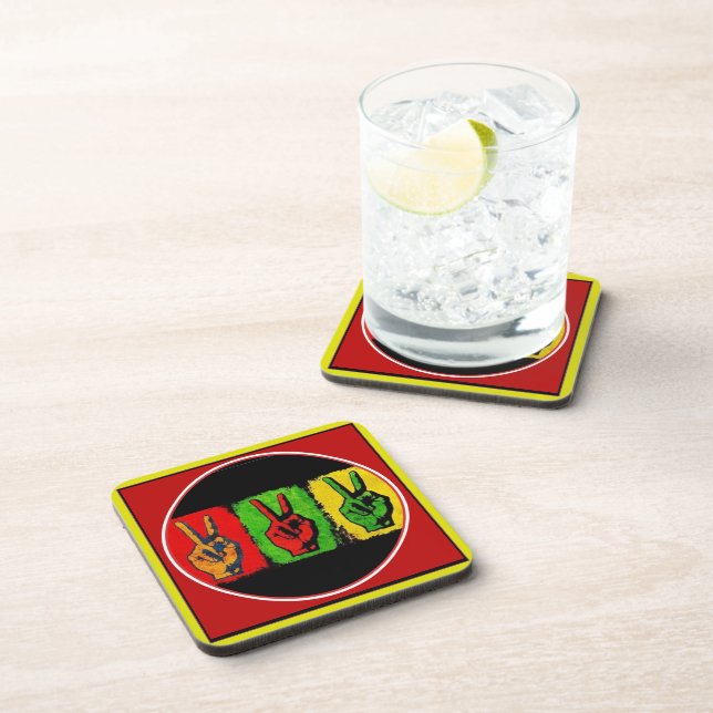 Posavasos La serpiente de Bebidas de Paz (Lado Derecho)