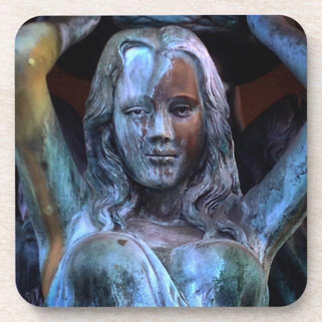 Posavasos La suerte de la señora (Frente)