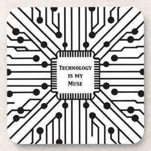 Posavasos La tecnología es mi musa